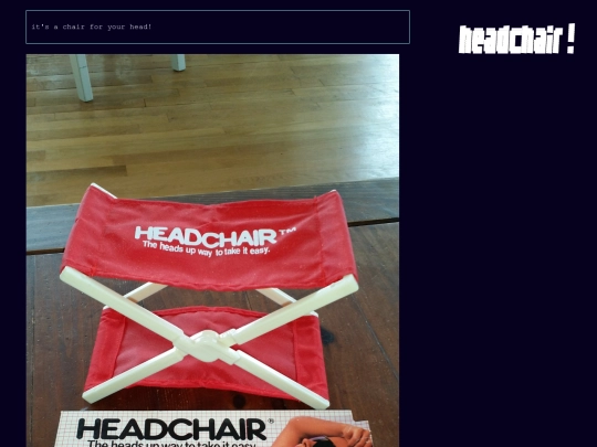 headchair screenshot