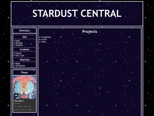 projects screenshot