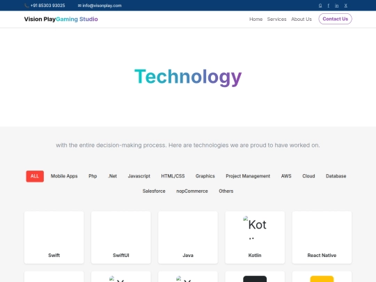 technology screenshot