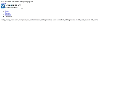 test screenshot