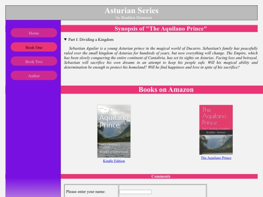 bookOne screenshot