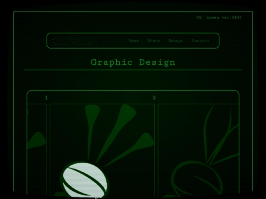 design screenshot