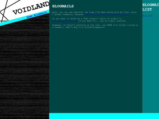 blogmails screenshot