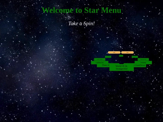 docs/spinMenu screenshot