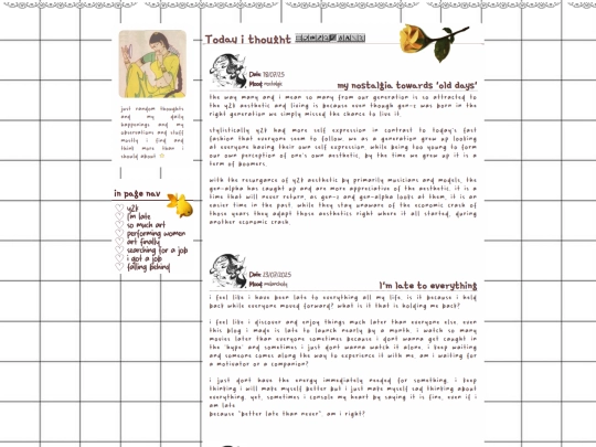 blog screenshot