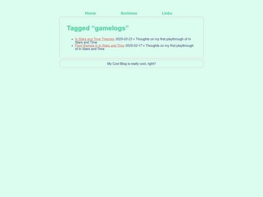 tags/gamelogs screenshot