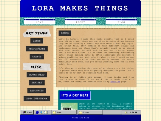 Zines/zines screenshot