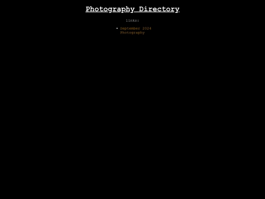 PhotographyDir screenshot