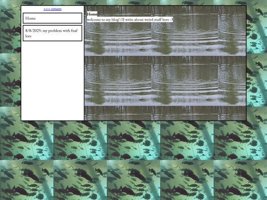 writings/blog screenshot