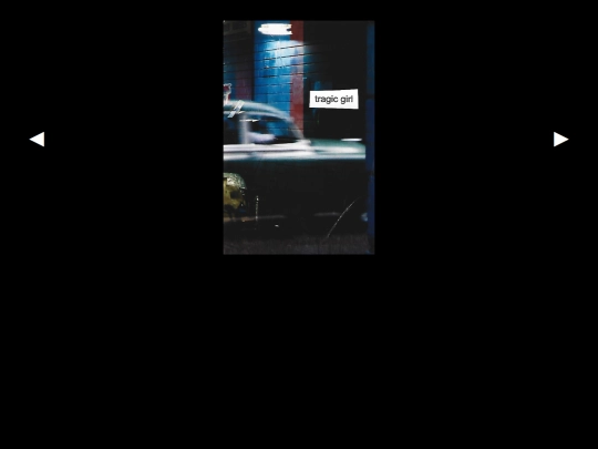 writings/zines/tragicgirl screenshot