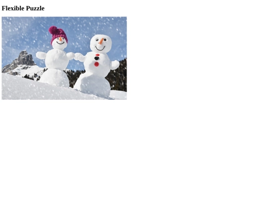 Web Design/Puzzle Pictures/FlexiblePuzzle screenshot