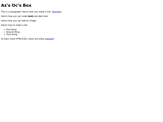 index screenshot