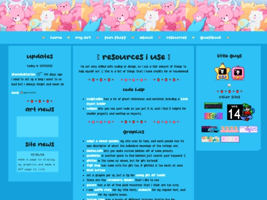 resources screenshot