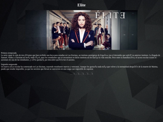 Elite screenshot