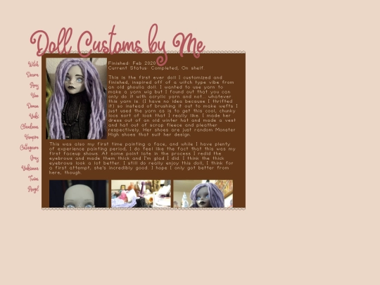 dolls screenshot