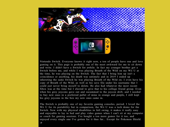 switch screenshot