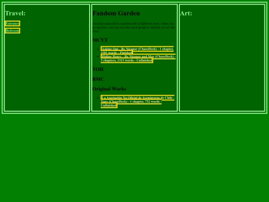 Pages/FandomGarden screenshot