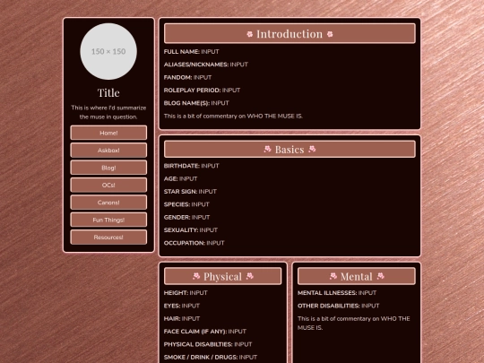 canons/sample screenshot