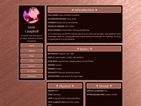canons/susie screenshot