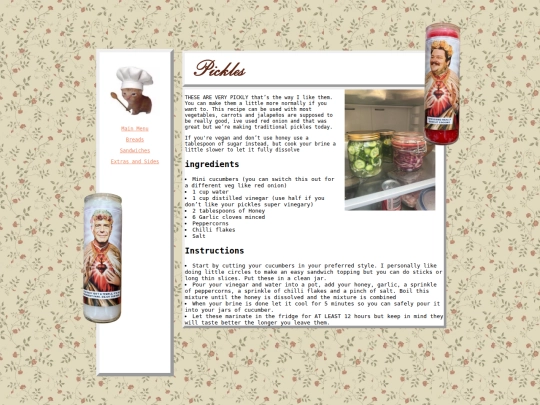 recipes/extrasandsides/pickles screenshot