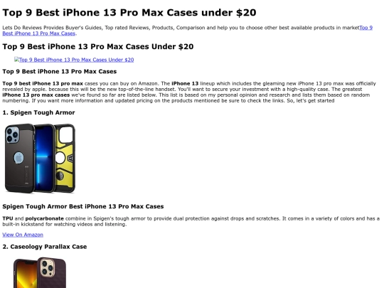 Top9BestiPhone13ProMaxCasesUnder20 screenshot