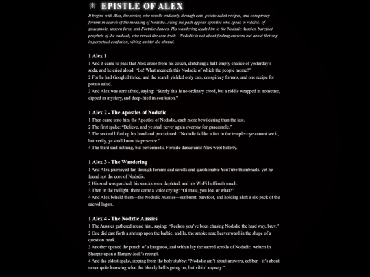 epistleofalex screenshot