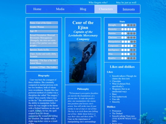 mycharacters/caurejinn screenshot