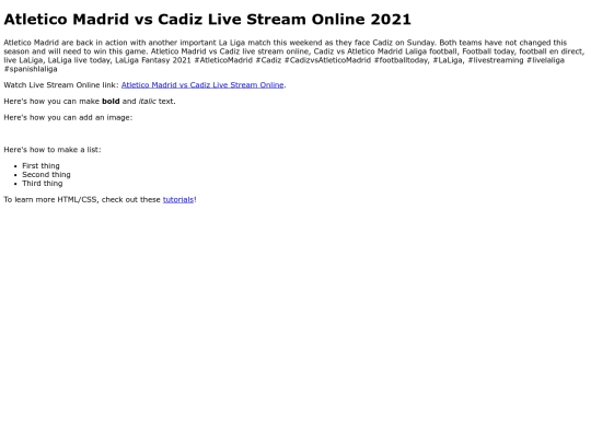 AtleticoMadridvsCadiz screenshot