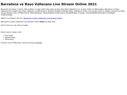 BarcelonavsRayoVallecano screenshot