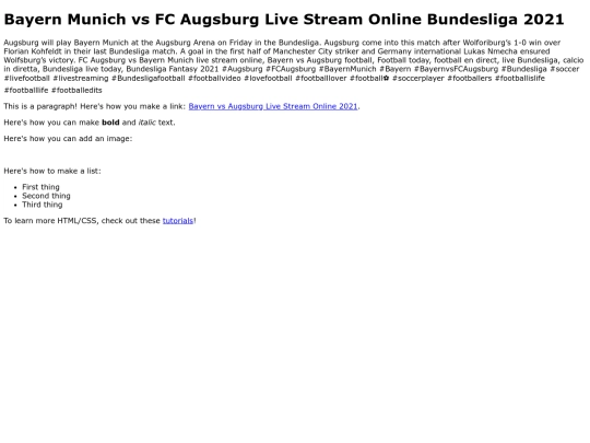 BayernvsAugsburg screenshot