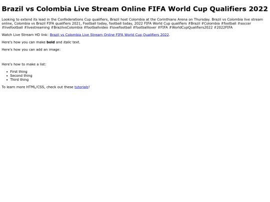 BrazilvsColombia screenshot
