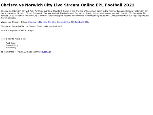 ChelseavsNorwichCity screenshot