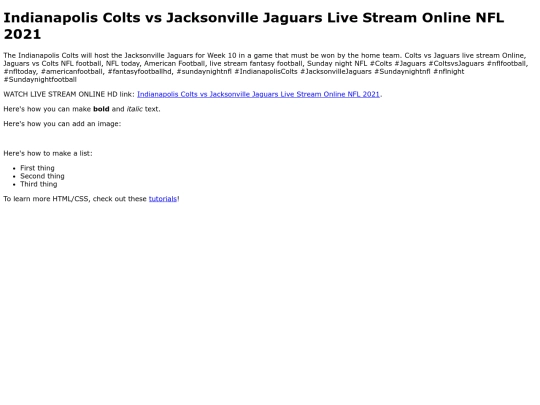 ColtsvsJaguars screenshot