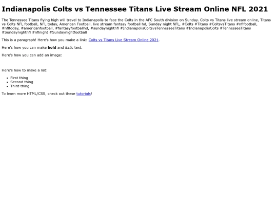 ColtsvsTitans screenshot