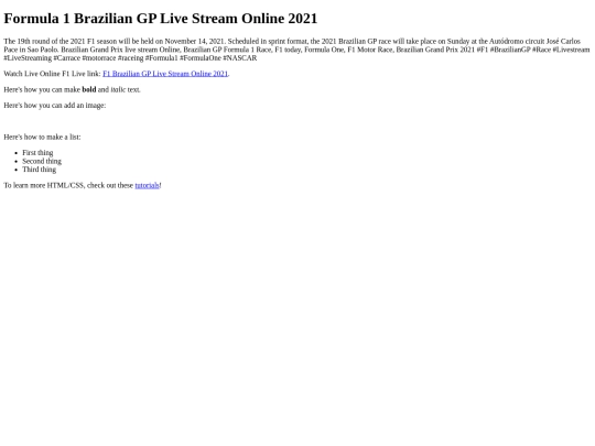 F1Live screenshot