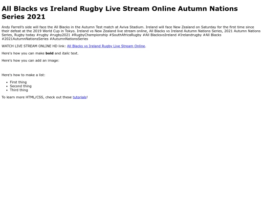 IrelandvsNewZealand screenshot
