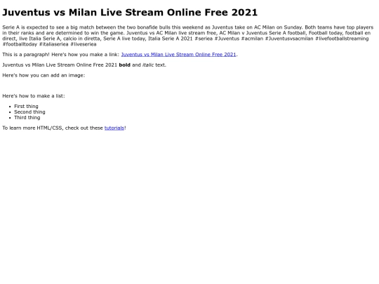 Juventusvsacmilan screenshot
