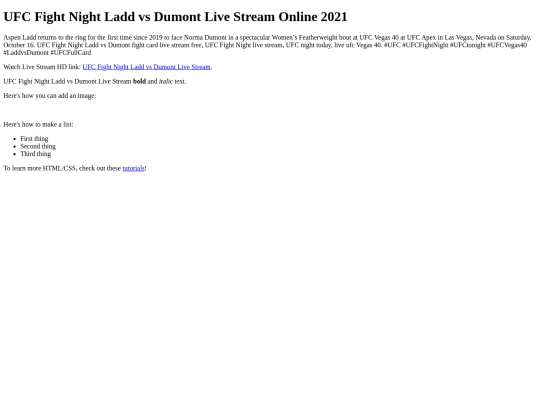 LaddvsDumont screenshot
