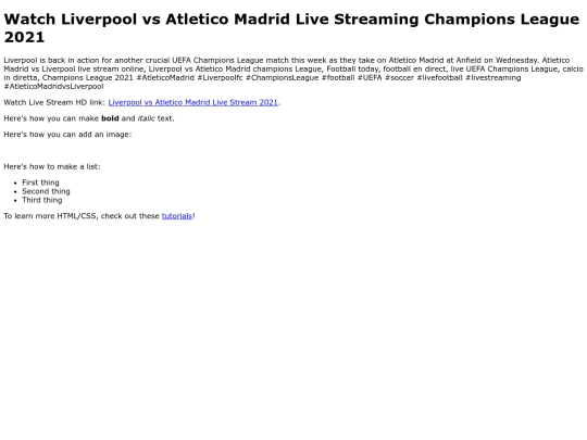 LiverpoolvsAtleticoMadrid screenshot