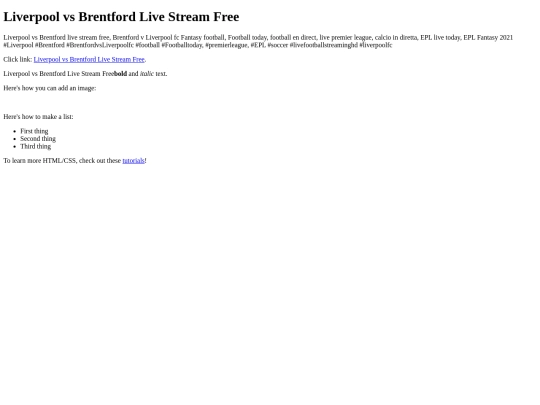 LiverpoolvsBrentford screenshot