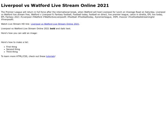 LiverpoolvsWatford screenshot