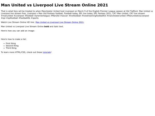 ManUnitedvsLiverpool screenshot