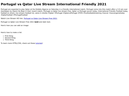 QatarvsPortugal screenshot