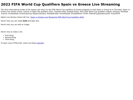 SpainvsGreece screenshot