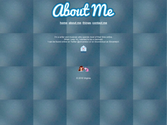aboutme screenshot