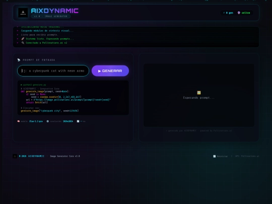 AIX-GEN screenshot