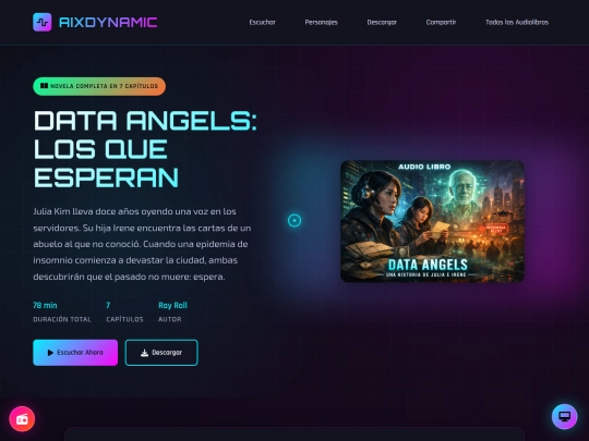 audiobook-data-angels screenshot
