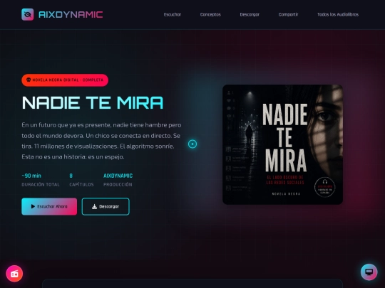 audiobook-nadietemira screenshot