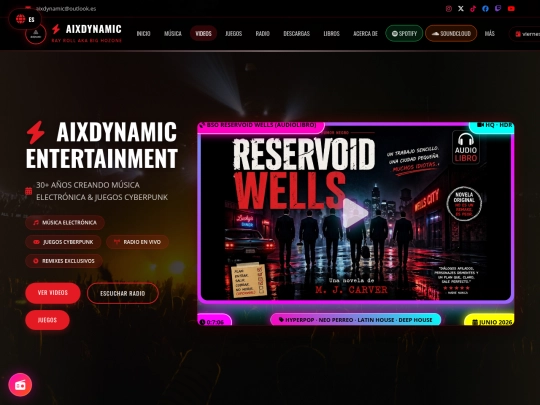 retro-site-mode screenshot