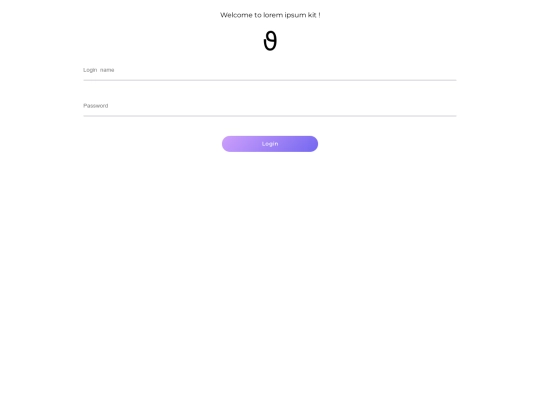 login screenshot